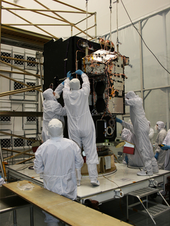 Lunar Reconnaissance Orbiter Construction